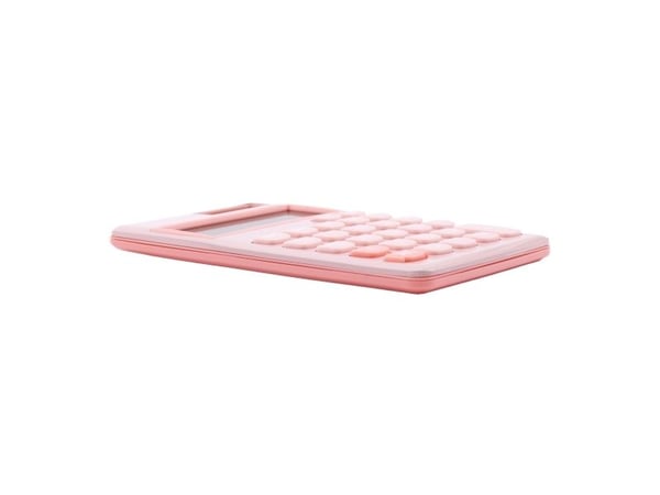 Calculator Genie taskulaskin 212P vaaleanpunainen