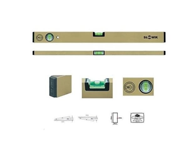 Best-Tools anodisert aluminium vater 150 cm (10151)