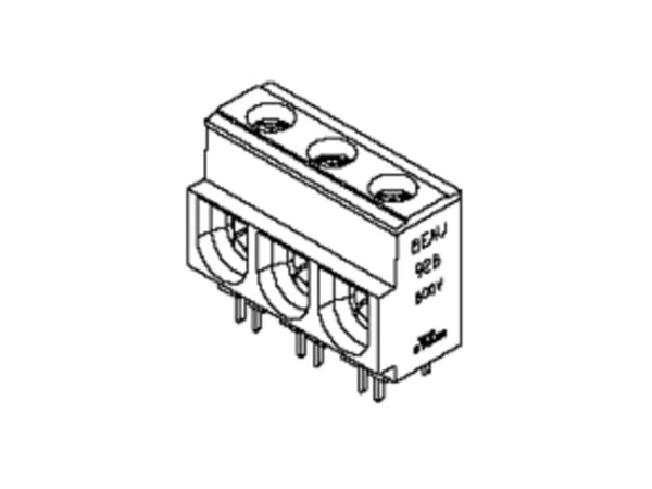 Molex PCB-liitäntälohko Poltal 2 1 kpl