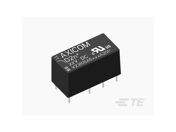 12VDC 3A-250VAC RELÆ 2 VEKSLER V23105-A5003-A201