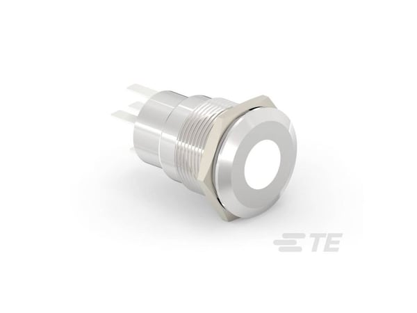 TE Connectivity 2-2213765-1 belyst tryckknapp, 1 st Tray