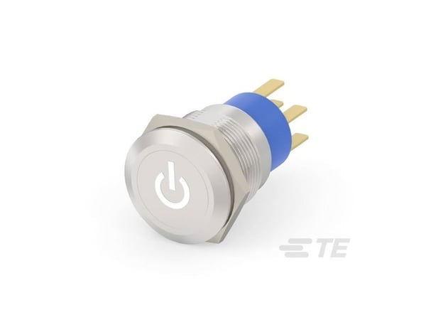 TE Connectivity 4-2213766-2 TE AMP belyst tryckknapp 1 st
