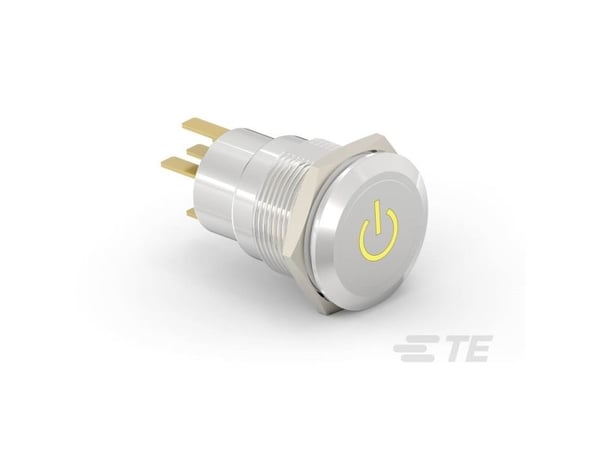 TE Connectivity Illuminated Pushbutton SwitchesIlluminated Pushbutton Switches 3-2213766-0 AMP
