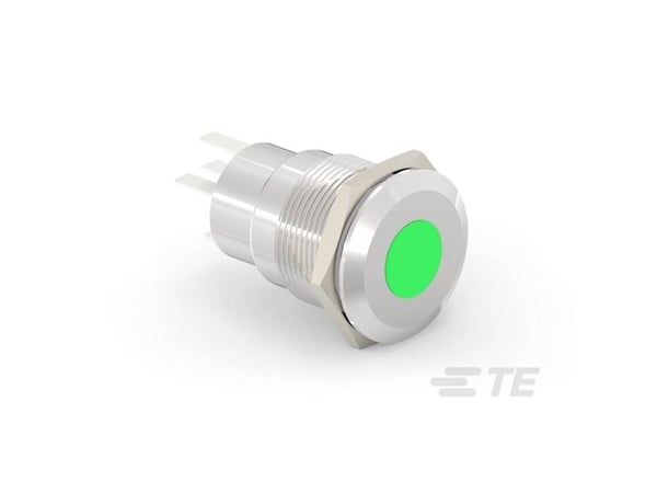 TE Connectivity 3-2213765-5 belyst tryckknapp (1 st) bricka
