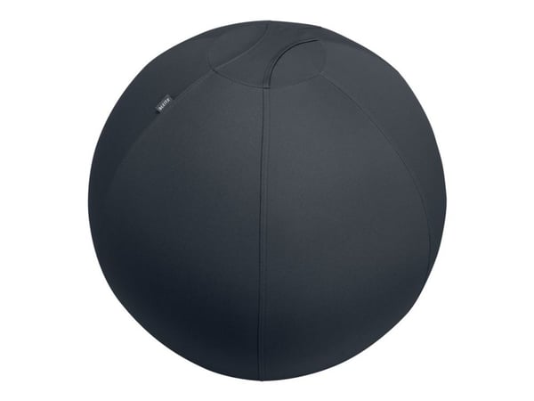 Leitz Ergo Active - Bollstol - ergonomisk - tygklädsel - mörkgrå