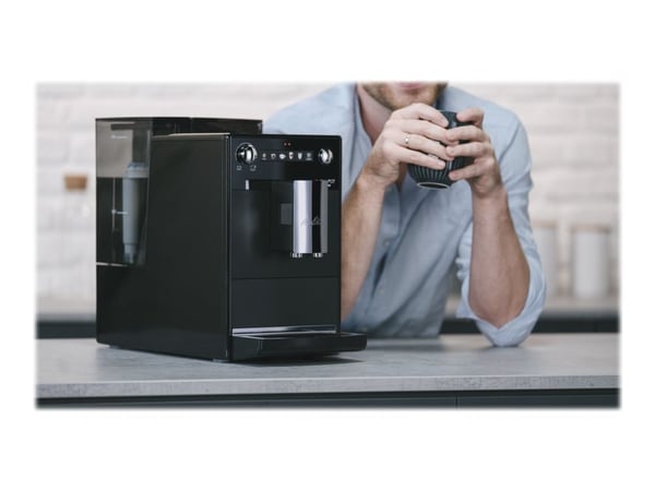 Melitta Series 600 F300-100 Latticia OT - Automatisk kaffemaskin med melkeskummer - svart
