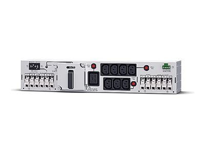 CyberPower Maintenance Bypass PDU MBP63AHVHW82U - Strømfordelerenhet (kan monteres i rack) - AC 200-240 V - inngang: 2 x terminalblokk - utgangskon...