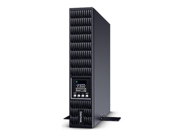 CyberPower Smart App Online S OLS1000ERT2UA - UPS (rackmonterbar/ekstern) - AC 230 V - 900 watt - 1000 VA - enkeltfase - 9 Ah - RS-232, USB - utgan...