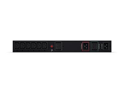 CyberPower Maintenance Bypass PDU MBP20HVIEC6A - Strømfordelerenhet (kan monteres i rack) - AC 200-240 V - inngang: 2 x IEC 60320 C20 - utgangskont...
