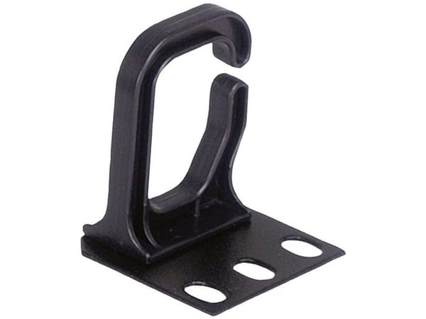 Conteg 26205021 19" kabelholder, sort