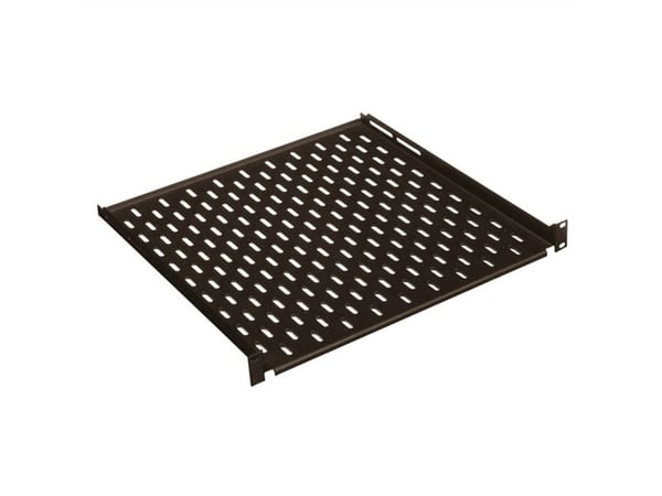 Conteg 26205044 19" nettverksskap-innstikksystem 1 U sort