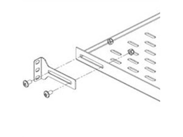 Conteg 26205051 19" vinkeladapter sort