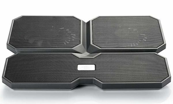 Deepcool Multi Core X6 - Notebookvifte - 15.6" - 100 mm/140 mm - svart
