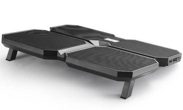 Deepcool Multi Core X6 - Notebookvifte - 15.6" - 100 mm/140 mm - svart