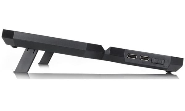 Deepcool Multi Core X6 - Notebookvifte - 15.6" - 100 mm/140 mm - svart