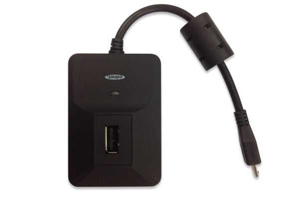 Ednet 31516, Memory Stick (MS), MicroSD (TransFlash), MMC, SD, SDHC, Sort, USB 2.0, 45 mm, 65 mm, 15 mm