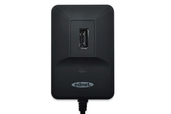 Ednet 31516, Memory Stick (MS), MicroSD (TransFlash), MMC, SD, SDHC, Sort, USB 2.0, 45 mm, 65 mm, 15 mm