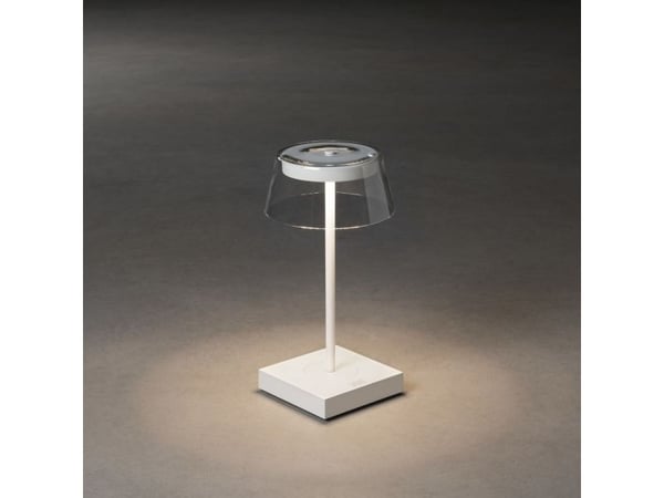 Konstsmide Scilla, Hvit, Aluminium, Glass, Universal, Sort, IP54, III