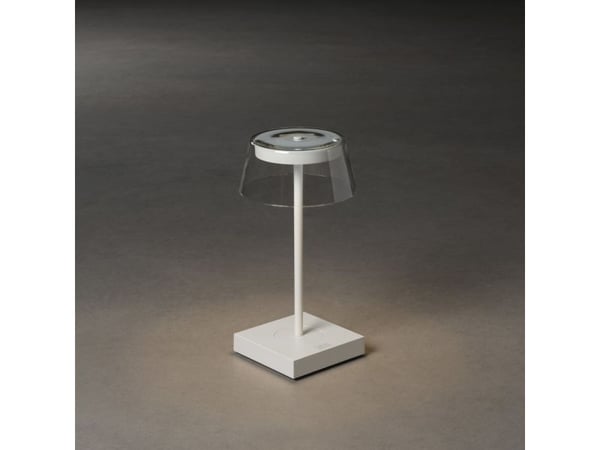 Konstsmide Scilla, Hvit, Aluminium, Glass, Universal, Sort, IP54, III