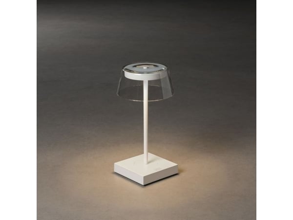 Konstsmide Scilla, Hvit, Aluminium, Glass, Universal, Sort, IP54, III