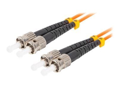 Lanberg - Koblingskabel - ST/UPC-multimodus (hann) til ST/UPC-multimodus (hann) - 10 m - 3 mm - fiberoptisk - dupleks - 50 / 125 mikroner - 0.25 dB... Lanberg - Koblingskabel - ST/UPC-multimodus (hann) til ST/UPC-multimodus (hann) - 10 m - 3 mm - fiberoptisk - dupleks - 50 / 125 mikroner - 0.25 dB...