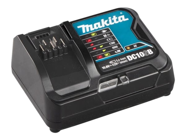 Makita DC10SB, Batteridrevet, 12 V, Makita, Sort, 60 t, 12 cm