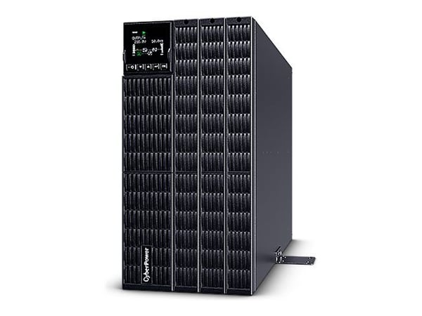 CyberPower OLS6KERT5UM, Taajuuden kaksoismuunnos (verkossa), 6 kVA, 6000 W, Pure sine, 110 V, 300 V