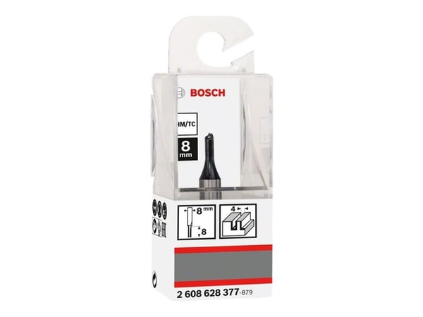 Bosch Standard for Wood - Rutertupp - Straight - 4 mm - lengde: 51 mm
