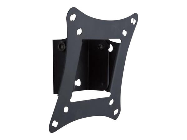 TECHly - Konsol - för platt panel - svart - skärmstorlek: 13"-30" - monteringsgränssnitt: 100 x 100 mm - väggmonterbar