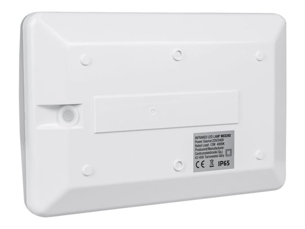 Maclean MCE292 - Vegglampe - LED - 12 W - nøytralt lys - 4000 K - hvit