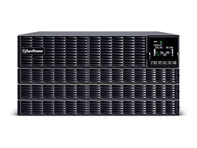 CyberPower Online S (UM) - UPS (rackmonterbar/ekstern) - AC 230 V - 6000 watt - 6000 VA - enkeltfase - 10 x batteri - blysyre - RS-232, USB - utgan...