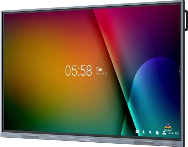 Viewsonic IFP7533-G, interaktivt flatskjerm, 190,5 cm (75"), LCD, 3840 x 2160 piksler