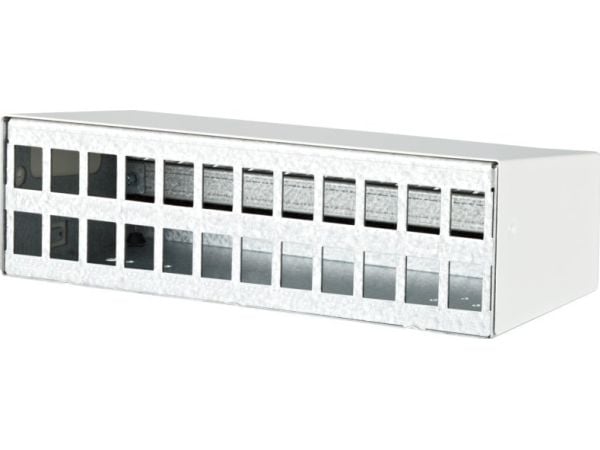 Metz METZ CONNECT AP Keystone-kabinett 24 porter Pure White RAL9010