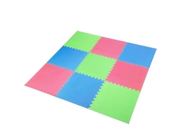 One Fitness beskyttelsesmatte MP10 180 x 180 x 1 cm flerfarget