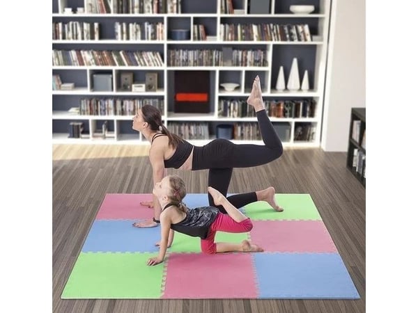 One Fitness beskyttelsesmatte MP10 180 x 180 x 1 cm flerfarget