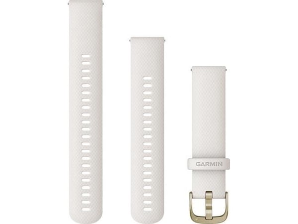Garmin Quick Release, Band, Smartklokke, Elfenben, Approach S12, Approach S40, Approach S40 and CT10 Bundle, Approach S42, D2 Air, Forerunner 245,....