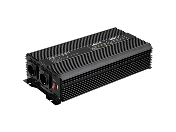 Goobay 58892, Universel, 12 - 13.8 V, 3000 W, 230 V, Sort, DC-AC, DC-AC