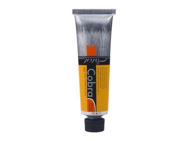 Cobra Artist Water-Mixable Oil Colour rør Permanent Yellow Deep 285