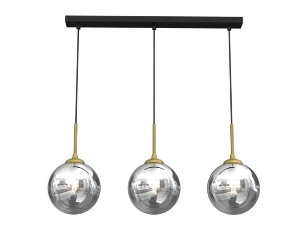 Domoletti taklampa PENDANT LIGHT BURSA 3xE14 line bl/guld