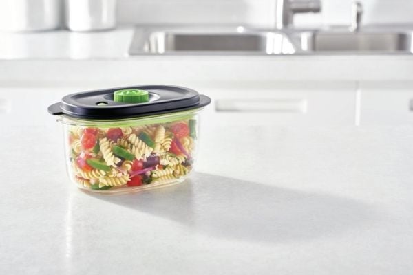 FoodSaver FFC022X, Boks, Oval, 1,2 l, Svart, Gjennomsiktig, 1 stykker