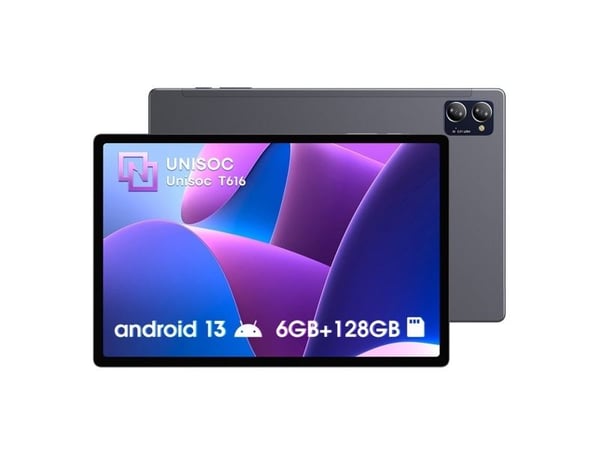 Chuwi HiPad X Pro 4G LTE-TDD & LTE-FDD 128 Gt 26,7 cm (10,5") Tiger 6 Gt Wi-Fi 5 (802.11ac) Android 12 Grey