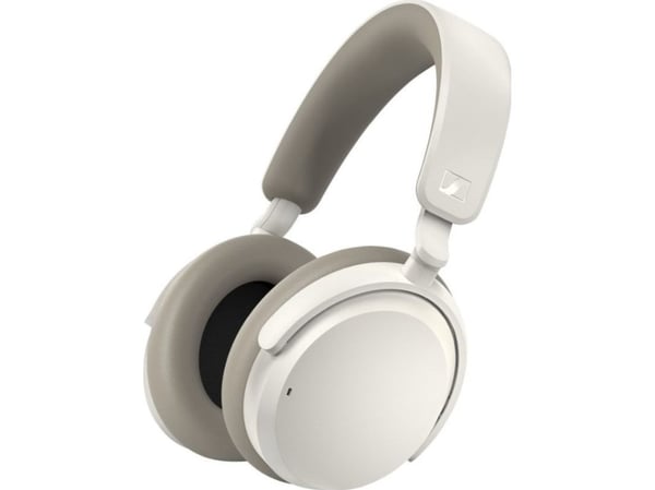 Sennheiser ACCENTUM Wireless - Hodetelefoner med mikrofon - full størrelse - Bluetooth - trådløs - aktiv støydemping - hvit