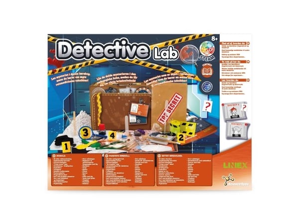Science4you Detective Lab svensk/dansk/norsk
