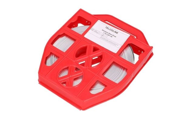 Extralink C201 | Rustfritt stålbånd | for montering på strømstolper, 10mm x 0,7mm, 50m