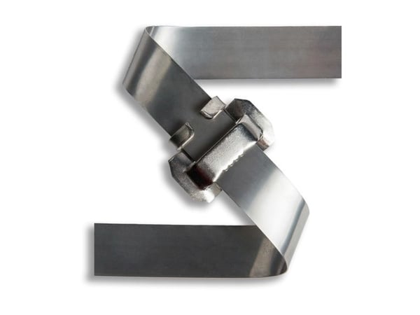 Extralink C201 | Rustfritt stålbånd | for montering på strømstolper, 10mm x 0,7mm, 50m