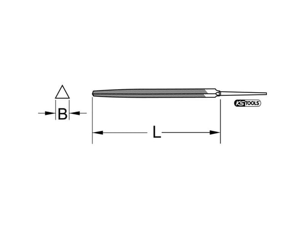KS Tools 1610427 Viilain 1 stk