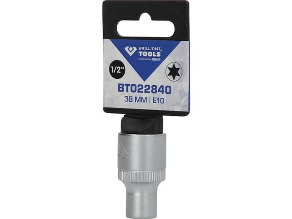 Brilliant Tools BT022845, Stikkontakt, 1/2", E18, 28 mm, 50 g
