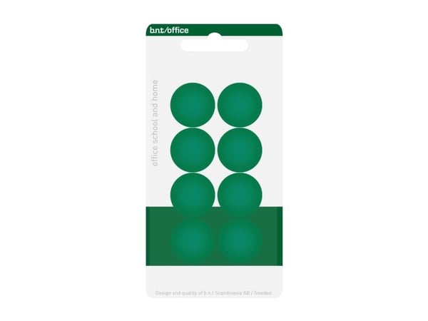 Magneetit 20mm 8kpl, Gr�n90x10x160mm 0,03kg (8kpl) - (8 kpl per pakkaus)
