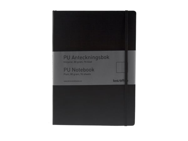 B.N.T 513010, Monokromatisk, Sort, A4, 96 ark, 80 g/m², Innbundet (hardcover)