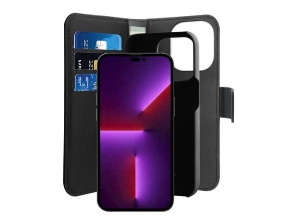 PURO IPC14P61BOOKC3BLK, Folio, Apple, iPhone 14 Pro, 15,5 cm (6.1"), Svart